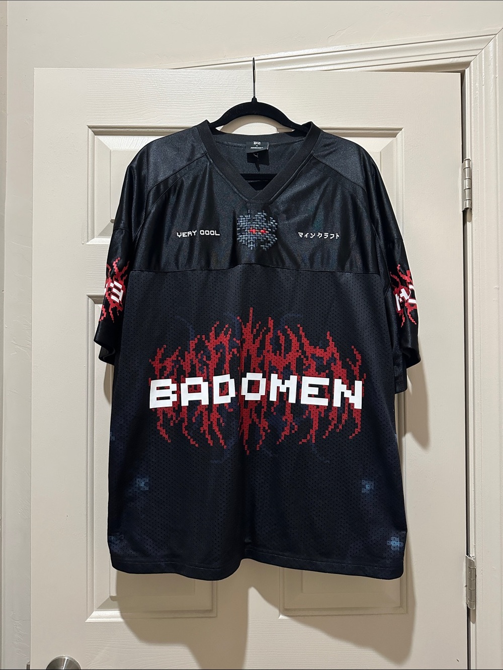 Minecraft x Very Cool Shirtz Bad Omen Jersey